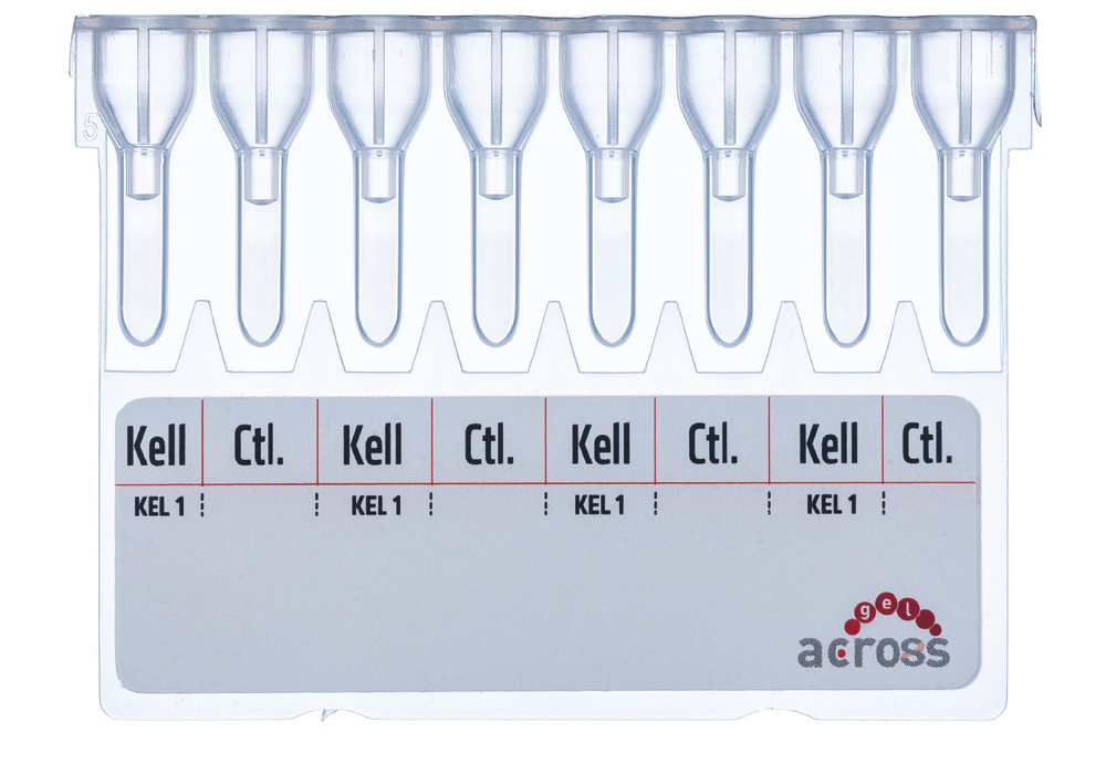 Cartela Across Gel<sup>®</sup>  Anti-Kell