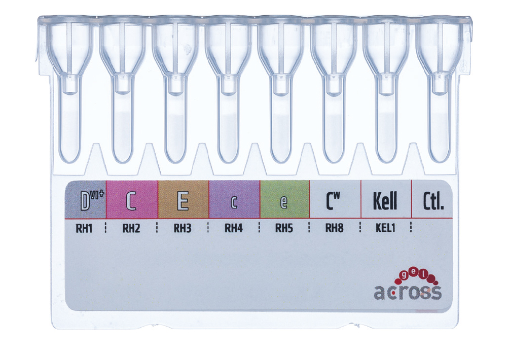 Cartela Across Gel<sup>®</sup> Rh Phenotyping with Kell (K)
